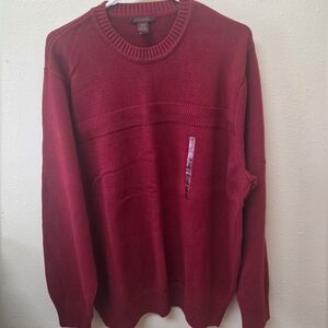 Men's Red Sweater New But No Tag